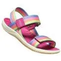 Sandalen Elle Backstrap rainbow/festival fuchsia - Bequeme Schuhe von Fairtrade-Brands | Stadtlandkind