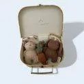 Cadeau de naissance valise Petit Lapin - Tout pour la vie quotidienne avec votre bébé | Stadtlandkind