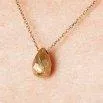 Collier Drop yellow gold with pendant - Jewels For You by Sarina Arnold