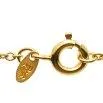 Collier 42cm dorée avec 14 pierres de Quartz rose - Jewels For You by Sarina Arnold