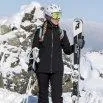 Veste de ski pour femmes Lara noir - rukka