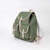 Backpack Georgia Leather Nature Olive - Essl & Rieger 