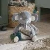 Aktivitätsspielzeug Finley der Elefant Grau - Sebra