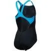 Badeanzug Butterfly V Back black/turquoise - arena