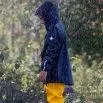 Veste de pluie pour enfants Jem navy - rukka