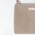 Clutch Charlie Sand, leather natural