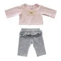Doll Trousers and T-Shirt Butterfly (30-35 cm)