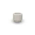 Dentelles Tea Light holder - small - light grey