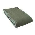 Lakan uni, fitted sheet 90x200+30 cm pine green