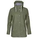 Women's Rain Jacket Vally deep lichen green