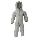 Baby Overall Merino, light grey melange - Rompers and overalls in various colors and shapes | Stadtlandkind
