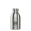 24 Bottles Bouteille thermos Clima 0.33l Steel - Des gourdes réutilisables | Stadtlandkind
