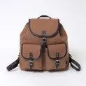 Backpack Georg Mahogany, leather brown