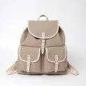 Backpack Georg Sand, natural leather - Stylish everyday helpers (also perfect for a twin look) - backpacks and gymbags | Stadtlandkind