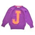 Strickpullover LOUIS purple - Sweatshirts und tollen Strick halten deine Kinder auch an kalten Tagen warm | Stadtlandkind