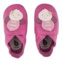 Bobux Bee Pink - Crawling shoes for your baby's journeys of discovery | Stadtlandkind