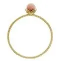 Ring size 50 gold with skin colored stone, shiny - Great jewelry for adults | Stadtlandkind