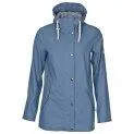 Women's Rain Jacket Vally Blue Shadow - Also in wet weather top protected against wind and weather | Stadtlandkind