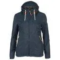 Women's rain jacket Nives total eclipse - Also in wet weather top protected against wind and weather | Stadtlandkind