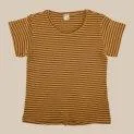 Adult T-Shirt striped earth - Can be used as a basic or eye-catcher - great shirts and tops | Stadtlandkind