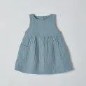 Summer Dress Muslin with pockets Aqua - Dresses and skirts for spring, summer, autumn and winter | Stadtlandkind