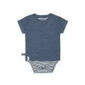 T-Shirt body pour bébé Indigo