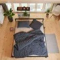 Linus uni, anthrazit Duvetbezug 200x210 cm - Schöne Artikel fürs Schlafzimmer | Stadtlandkind