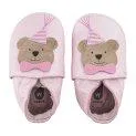 Bobux Party Bear blossom pearl - Crawling shoes for your baby's journeys of discovery | Stadtlandkind