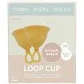 Loop Cup COMBO size 1 + 2 bernstein - Die besten Nähr- und Inhaltsstoffe für eine gepflegte Haut | Stadtlandkind