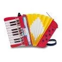 Bontempi Akkordeon mit 17 Tasten (C-E) - Musik und erste Musikinstrumente für Kinder bei Stadtlandkind | Stadtlandkind
