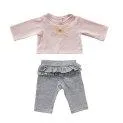 Doll Trousers and T-Shirt Butterfly (40-45 cm) - Dolls and dollhouses to play | Stadtlandkind