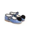 Original Velvet Blue midi - Des chaussons pratiques et cool pour vos enfants | Stadtlandkind