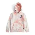 Hoodie Batie tie dye pink cloud - Cool hoodies for your kids | Stadtlandkind