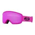 Skibrille Stomp Flash pink black blocks - Top Skihelme und Skibrillen für einen top Ausflug in den Schnee | Stadtlandkind