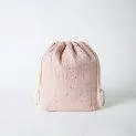 Bag Pack Muslin with Glitter Powder Pink