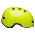 Lil Ripper Helmet gloss hi-viz yellow - Cool bike helmets for a safe ride | Stadtlandkind