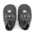Bobux Whiskers charcoal - Colorful but also simple slippers for your baby and you | Stadtlandkind