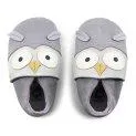 Bobux Hootie grey gull - Crawling shoes for your baby's journeys of discovery | Stadtlandkind