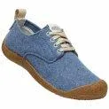 Damen Schuhe Mosey Derby blue felt/birch - Halbschuhe und Ballerinas für die warme Jahreszeit | Stadtlandkind