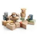 Wooden discovery blocks, Wildlife animals - Activity toys that promote motor skills | Stadtlandkind