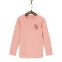 Uil Merino Longsleeve Elo Sunset Rose - Des chemises et des hauts pour vos enfants fabriqués dans des matériaux de haute qualité. | Stadtlandkind