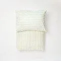 Jacob pillowcase 50x70 cm sage, white - Beautiful bed linen made of sustainable materials | Stadtlandkind