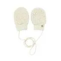 Moufles Teddy bébé blanc cassé - Des accessoires sensés pour votre bébé | Stadtlandkind