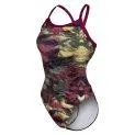 W Arena Hero Camo Swimsuit Challenge Back red fandango/red fandango multi - Swimsuits for adults for absolute comfort in the water | Stadtlandkind