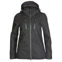 Ladies rain jacket Aika black - Also in wet weather top protected against wind and weather | Stadtlandkind