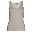 Damen Tank Top Leah off white (egret) - Can be used as a basic or eye-catcher - great shirts and tops | Stadtlandkind