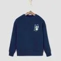 Sweater Macem True Navy - Sweatshirts and great knits keep your kids warm even on cold days | Stadtlandkind