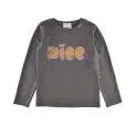 T-Shirt Longsleeve Fully Washed Dark Shadow - Shirts and tops for your kids made of high quality materials | Stadtlandkind
