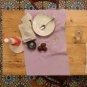 Table runner Smilla 50x150 cm Lilac - Beautiful kitchen textiles like tea towels or napkins | Stadtlandkind