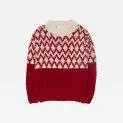 Pull en jersey rouge - Avec les tricots, vos enfants sont également protégés de manière optimale contre le froid. | Stadtlandkind